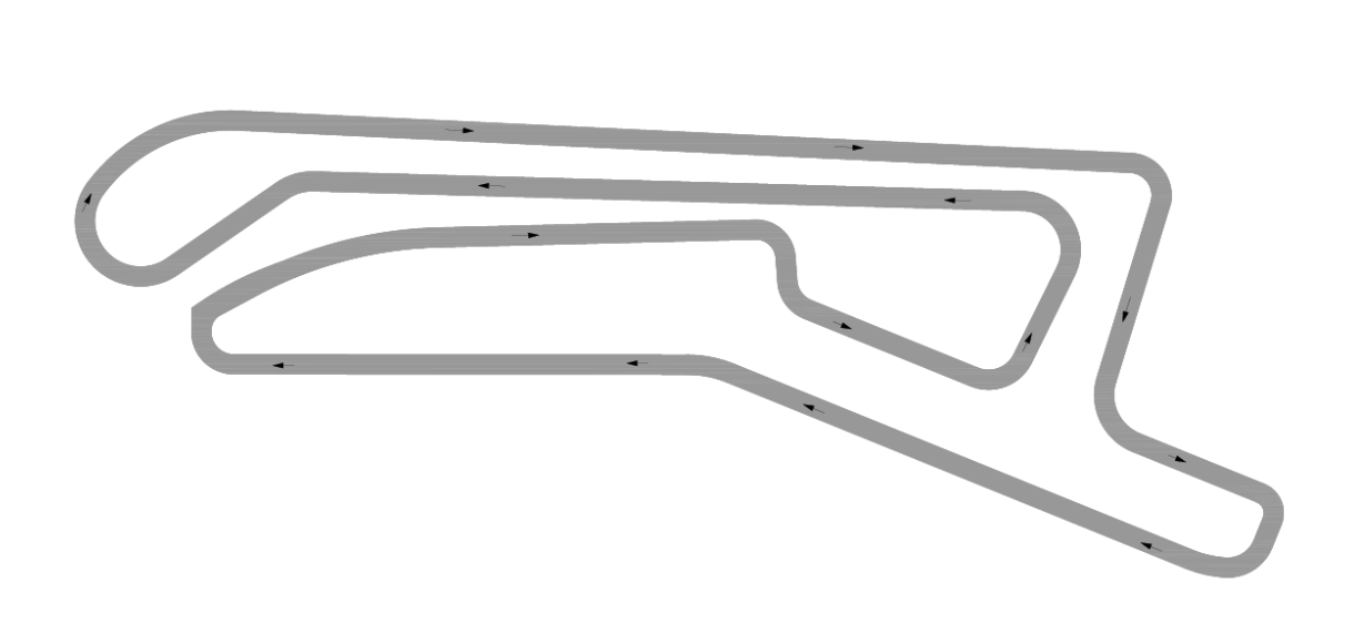 Circuit Florida track map β circuit layout showing all 14 turns
